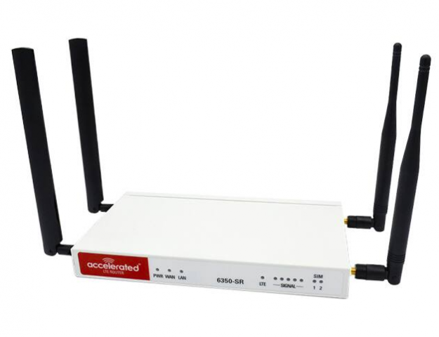 Digi 6350-SR Router with North America 3G/4G/LTE Modem